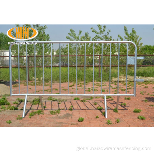 Removable Road Crowd Control Barriers certification galvanized retractable crowd control barrier Supplier